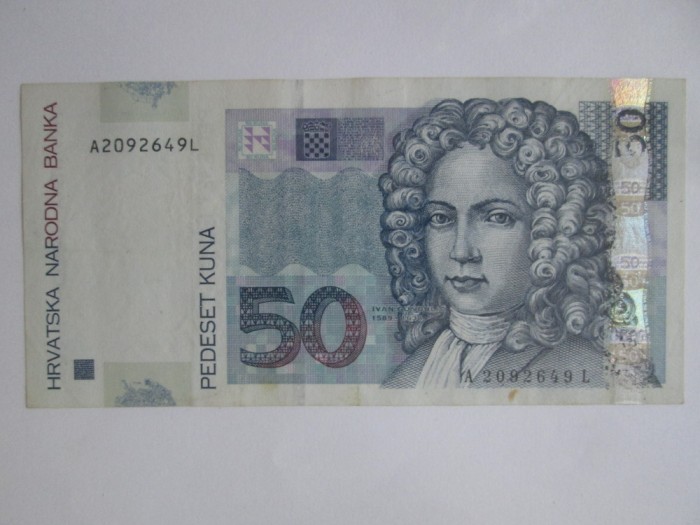 Croația 50 Kuna 2002