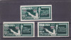 ROMANIA EXIL 1962,CAMPIONATELE EUROPENE DE ATLETISM BELGRAD SUPRATIPAR NED,MNH, Istorie, Nestampilat