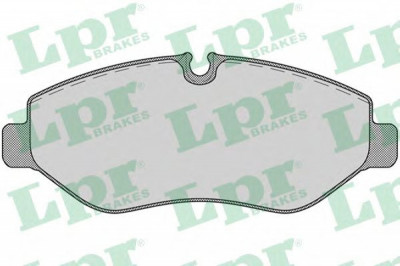 Set placute frana,frana disc MERCEDES VIANO (W639) (2003 - 2016) LPR 05P1275 foto