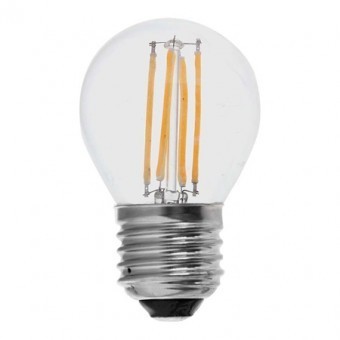 BEC E27 G45 CU FILAMENT LED 4W 3000K foto