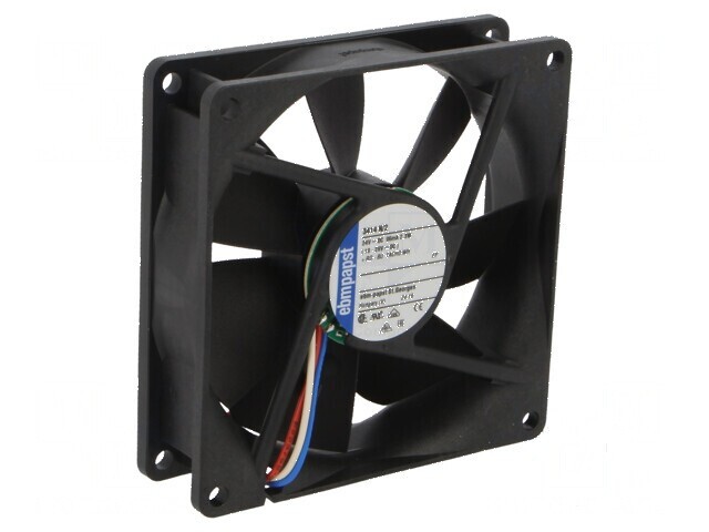 Ventilator axial 24VDC 92x92x25mm 84m3/h 36dBA