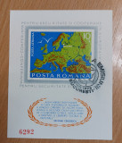 Romania 1975 - Colita Helsinki stampila prima zi