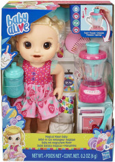 Papusa Baby Alive cu mixer pentru capsuni foto