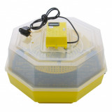 Cumpara ieftin Incubator electric pentru oua cu dispozitiv intoarcere si termometru, Cleo, model 5DT
