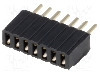 Conector 7 pini, seria {{Serie conector}}, pas pini 1.27mm, CONNFLY - DS1065-07-1*7S8BV