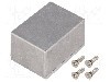 Carcasa aluminiu, 38mmx52mmx31mm, IP65, HAMMOND - 1590WH