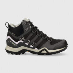 adidas TERREX pantofi Swift R2 Mid GTX femei, culoarea negru EF3357-CBLACK/DGS