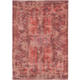Covor Premium Belgian Model ANTIQUARIAN 8719, Marime 170 x 240 cm, Rosu, Antiderapant, Bumbac, Living, Dormitor, Sufragerie, Birou