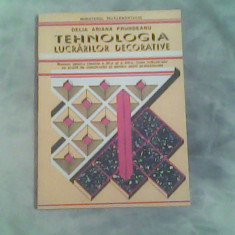 Tehnologia lucrarilor decorative-manual clasa XI-XII-Delia Ariana Prundeanu
