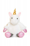 Aroma Home jucărie de pluș &icirc;ncălzită pentru copii Unicorn Snuggable Hottie