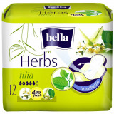 Set 12 Absorbante Bella Herbs Tilia Extra Soft