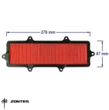 Filtru aer original Zontes ZT 125 M (22-) - ZT 125 M (22-) - ZT 210 M (22-) 4T LC 125-310cc