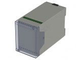 Carcasă DIN gri ABS IP40 109x55x75mm
