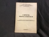 Carnetul propagandistului anul 1980 / 88 pagini !
