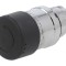 Comutator apăsare 22mm poziție stabilă negru