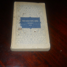 SHAKESPEARE-Opere 4 -Imblanzirea scorpiei; Henric al IV lea P I si a II a,1957