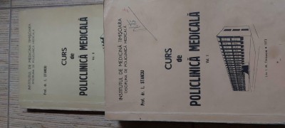 Curs de policlinica medicala - vol. I-II. foto