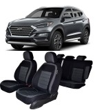Cumpara ieftin Set huse scaune dedicate HYUNDAI TUCSON (2015-2021) (BANCHETA FRACTIONATA)