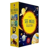 Usborne - See Inside (Collection 1) (5 Books Set) - With Over 350 Flaps To Lift
