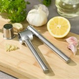 Presa de usturoi, inox, 15.5 cm, Kinghoff