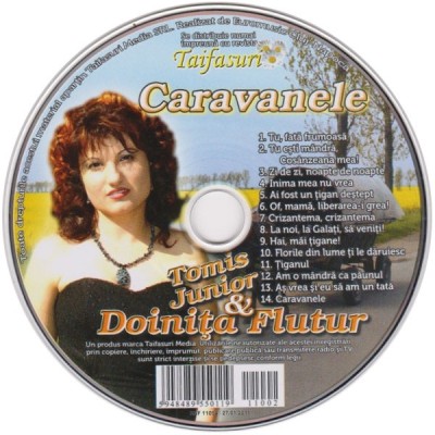 CD Tomis Junior &amp;amp; Doinița Flutur &amp;lrm;&amp;ndash; Caravanele revista Taifasuri foto