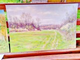 A493A-Alfons VEZOC- pictor Timisoara modern-Tablouri ulei/ carton in stare buna., Scene gen, Realism