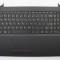 Carcasa superioara cu tastatura palmrest Laptop, Lenovo, V310-15IKB Type 80T3, 5CB0L46631, 3FLV7TALV00, neagra, cu fingerprint, layout US