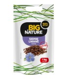 Seminte de in maro 1kg Big Nature - Raw, Vegan, Origine Romania