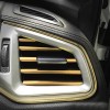 Fir Decorativ Cromat Auriu 2m Grila Auto, Protectie Muchii, Inox/Aluminiu DAF, VW, Peugeot