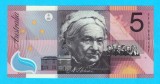 Australia (pick 56) 5 Dollars 2001 UNC serie: FF01940151; Comemorativă &ndash; Centenarul "Commonwealth of Australia"