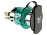 Soclu brichetă auto 20A 12-24V DC