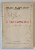 UN PATRAR DE VEAC DE MUNCA ( 1913 - 1938 ) , ACADEMIA DE INALTE STUDII COMERCIALE SI INDUSTRIALE BUCURESTI , PREZINTA HALOURI DE APA
