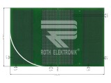 Placă Universală Dublă Față 100x160mm ROTH ELEKTRONIK RE620-LF