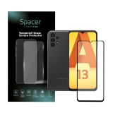FOLIE STICLA Spacer pentru Samsung Galaxy A13, grosime 0.3mm, acoperire totala ecran, strat special anti-ulei si anti-amprenta, Tempered Glass, sticla