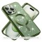 Husa pentru Samsung Galaxy A36 5G - Techsuit Luxury Glitter MagSafe - Deep Green