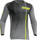 Tricou motocross/enduro Thor Prime Tech, culoare gri/negru, marime M Cod Produs: MX_NEW 29107038PE