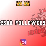 Cont Instagram 2500 followers reali