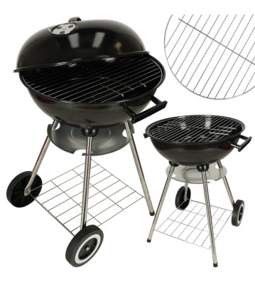 Gratar portabil pe roti, cu ventilatie, Curron MagicKugel GM6000 foto