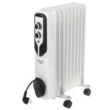 Calorifer electric cu ulei Adler AD7816, 9 elementi, 2000W, termostat reglabil
