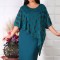 Rochie Eleganta Nova Verde - 56Marimea
