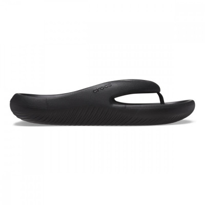 Șlapi Crocs Classic Mellow Flip Negru - Black foto