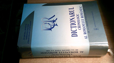 Dictionarul cronologic al romanului romanesc: I de la origini-1989; II 1990-2000 foto