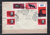 GERMANIA (DDR) 1963 - ANIVERSARI. FAUNA. PLIC CIRCULAT, Y27