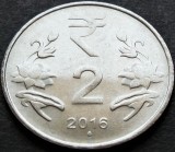 Moneda 2 RUPII - INDIA, anul 2016 * cod 3719 B, Asia