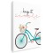 Tablou afis Keep it simple Tablou canvas pe panza CU RAMA 70x100 cm