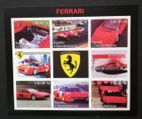 TURKMENISTAN- MASINI FERRARI-8v+1vg.in 1 coala mica,nedant.-MNH** -TU PLR 60B