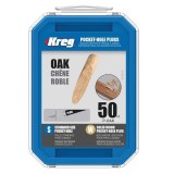 Cumpara ieftin Set mufe pentru gauri in lemn Kreg P-OAK, 50 bucati