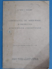 CONTRACTUL DE ASIGURARE SI PROBLEMA RISCURILOR CREDITULUI-VIRGIL VENIAMIN foto