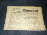 ZIARUL SPORTUL 10 OCTOMBRIE 1981