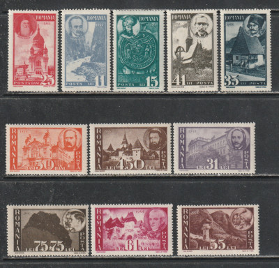 Romania 1945 - #170 Pentru Ardeleni 11v MNH foto